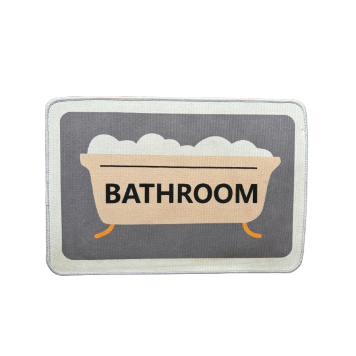 Alfombra para baño con antideslizante diseños