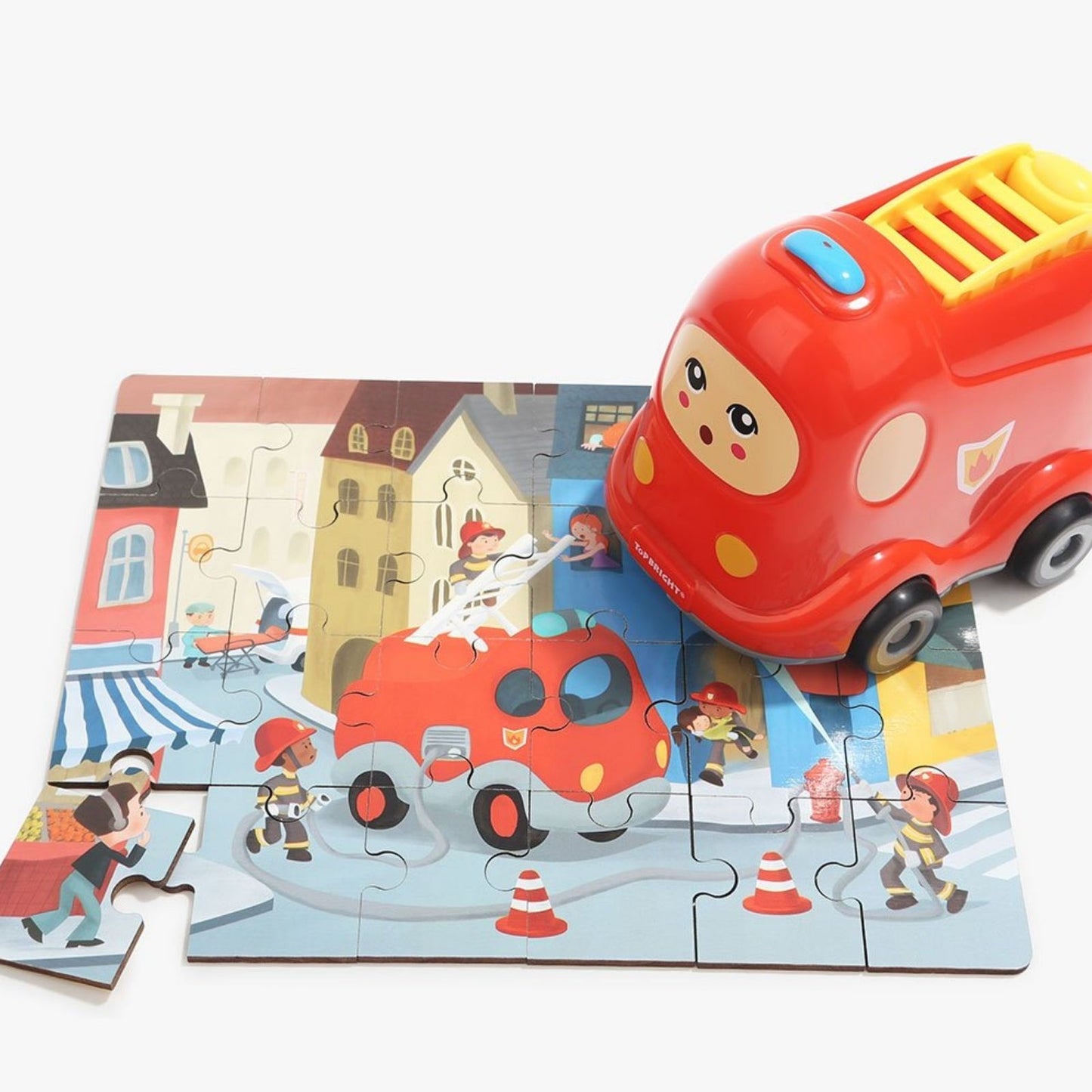 Puzzle de madera con almacenamiento
