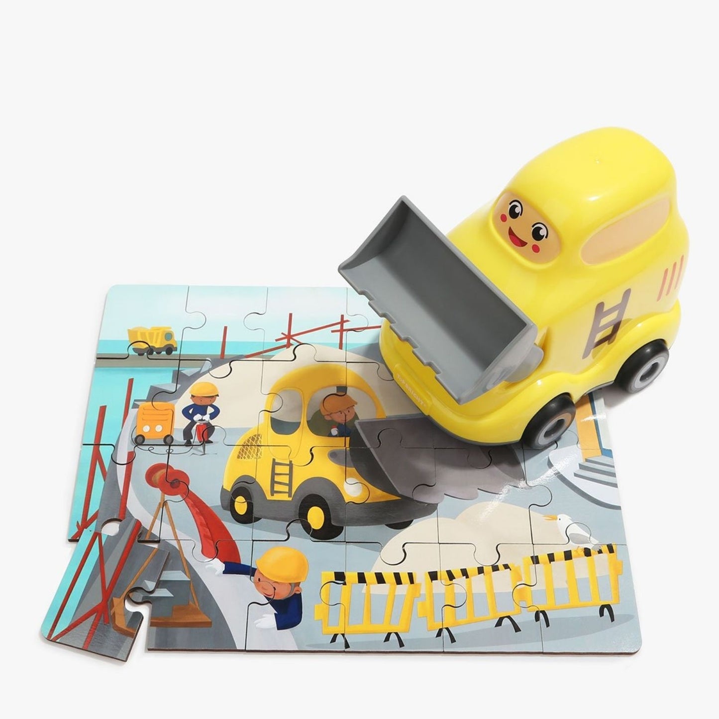 Puzzle de madera con almacenamiento