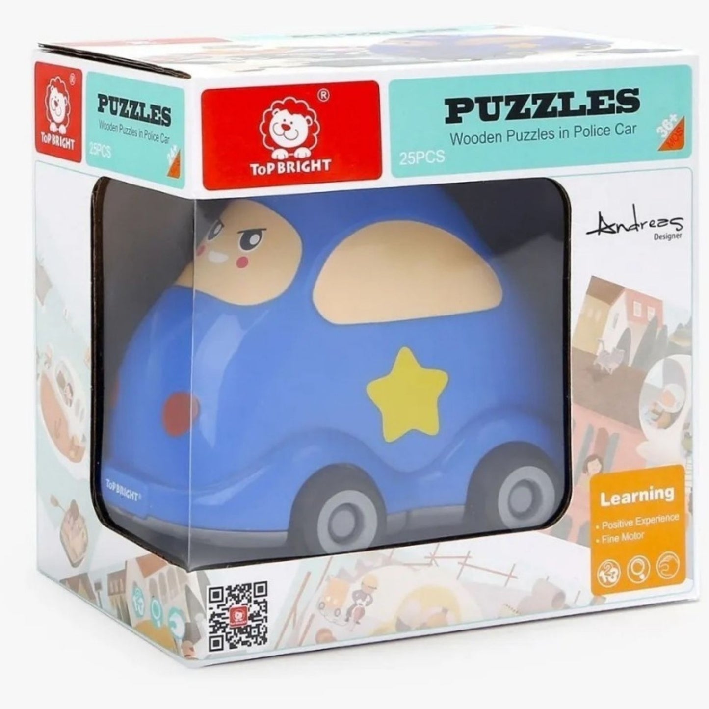 Puzzle de madera con almacenamiento