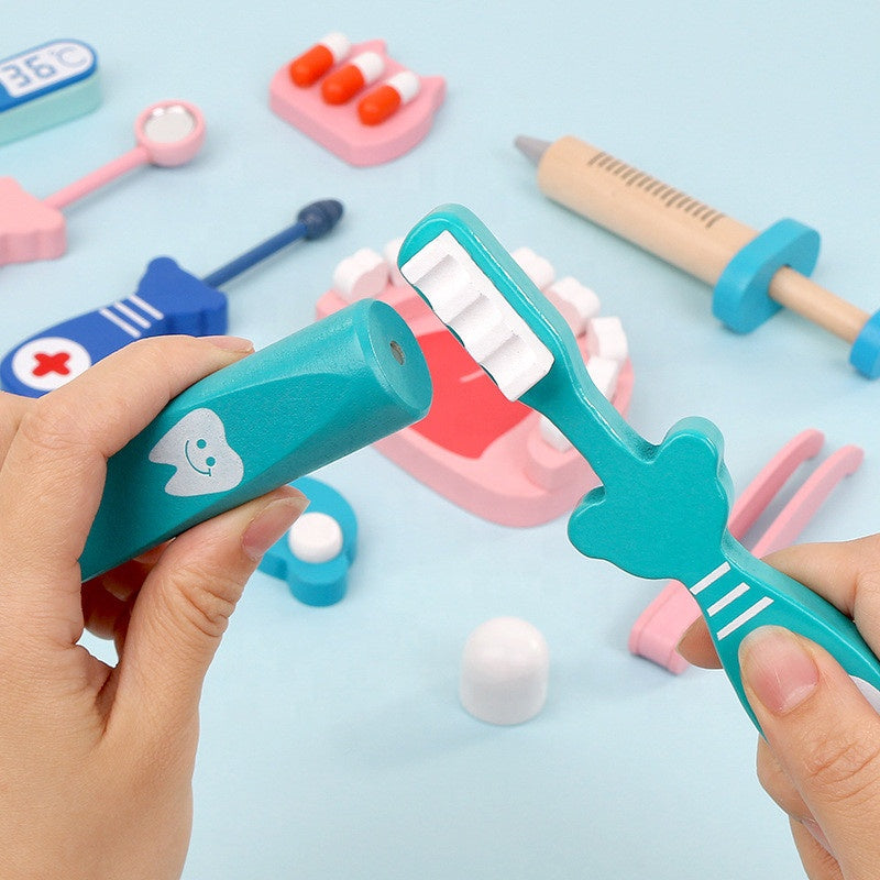 Juego doctor/dentista en madera