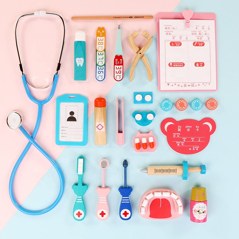 Juego doctor/dentista en madera