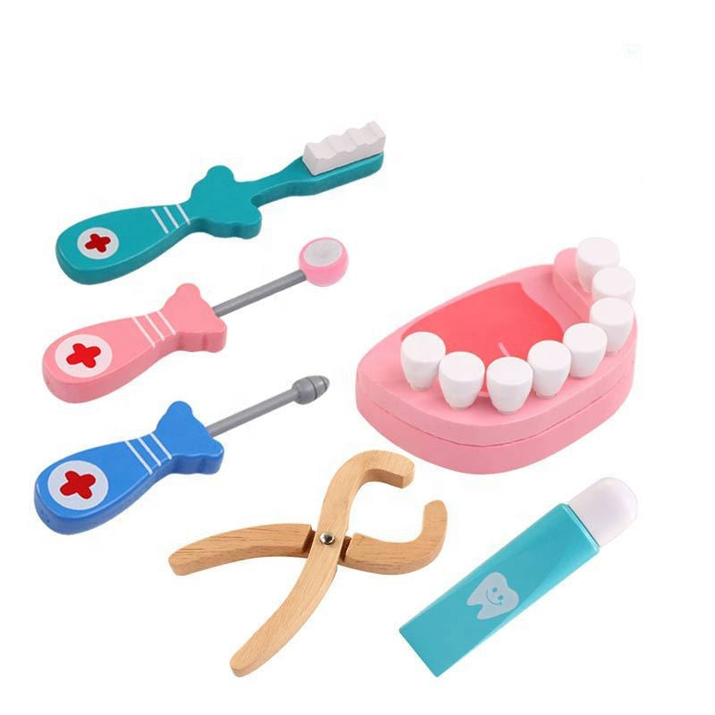 Juego doctor/dentista en madera