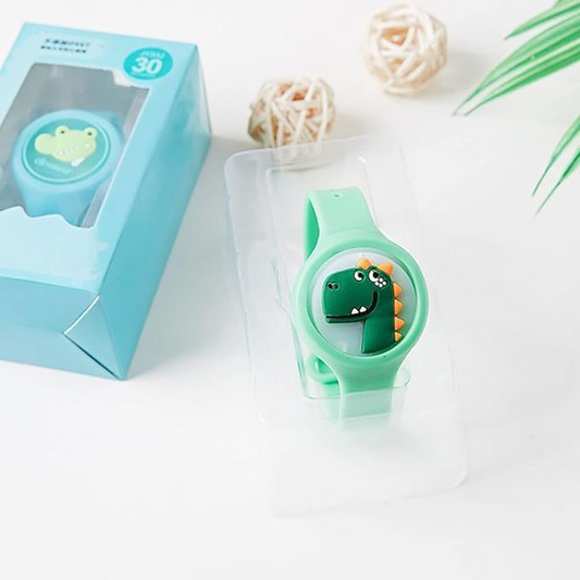 RELOJ PULSERA ANTI MOSQUITOS CON LUZ - VARIOS COLORES