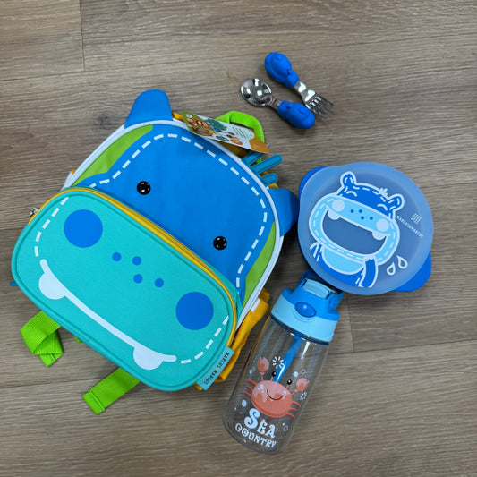 Combo 1 Back to School (18 meses +)  + Stickers para nombres impermeable