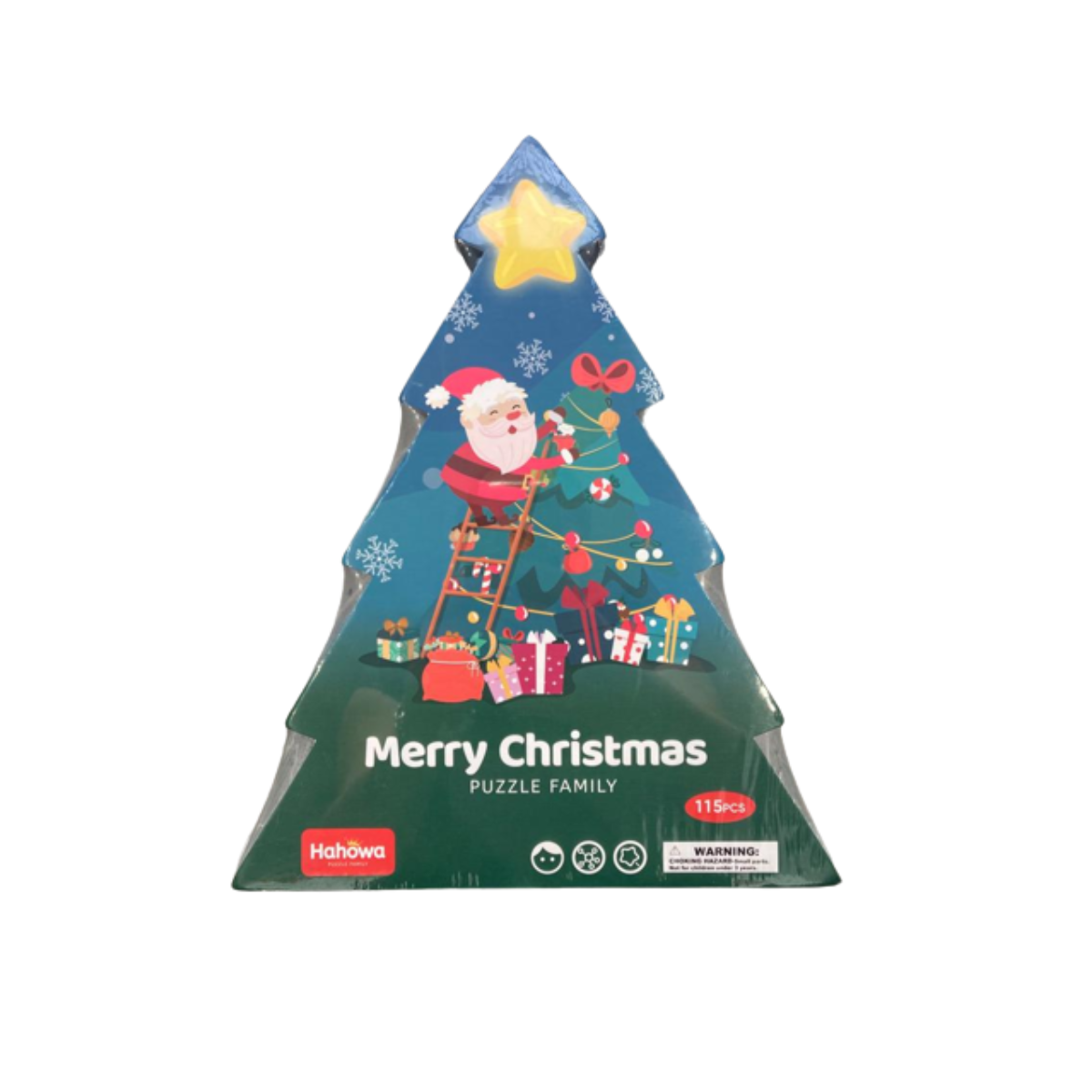 Puzzle Árbol Navideño 115 pcs