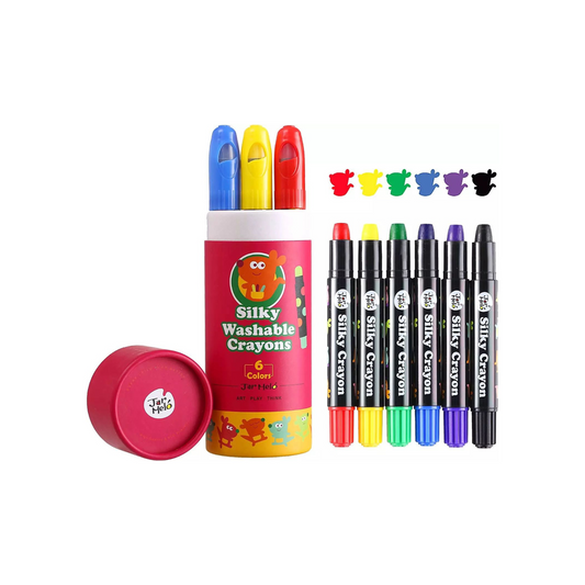 Silky crayons x6 colores