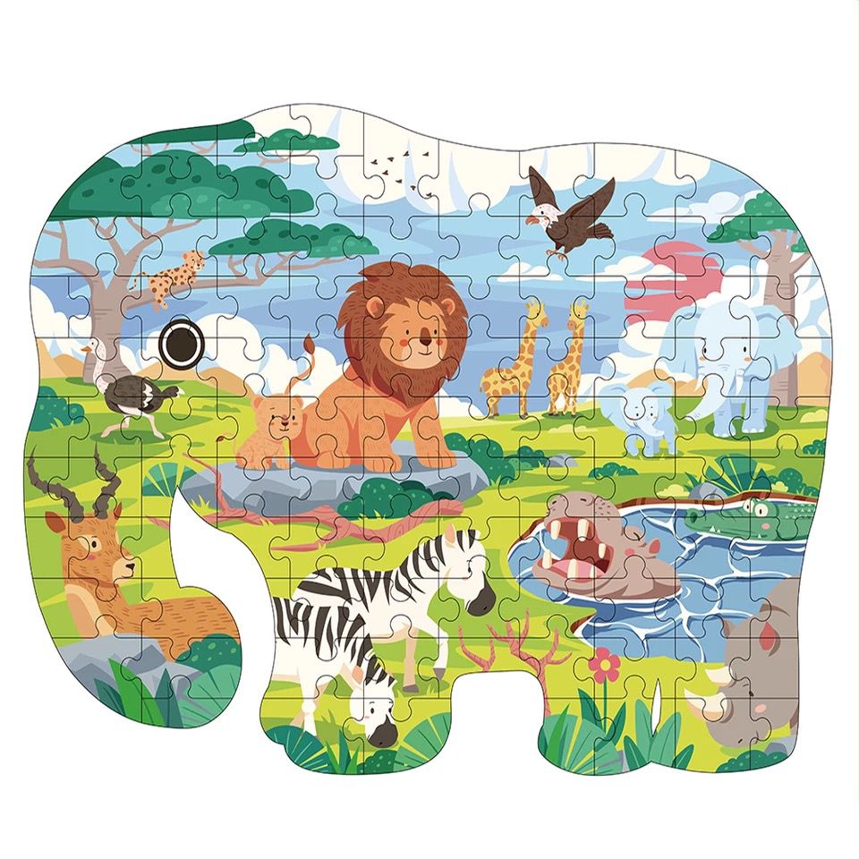 Puzzle selva animalitos 150pcs