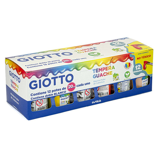 Tempera Giotto x12